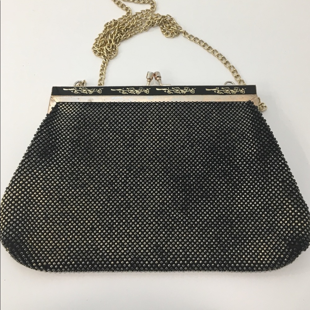 Black and Gold Evening Bag